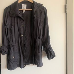 Grey blazer/ utility jacket